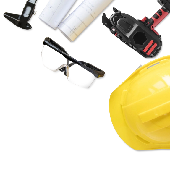 Obrázek vybavení na stavbu v sekci důvody na stránkách monotech