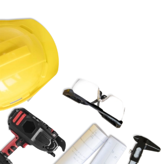 Obrázek vybavení na stavbu v sekci důvody na stránkách monotech